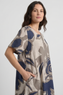 Aurora Linen Shift Dress Stone