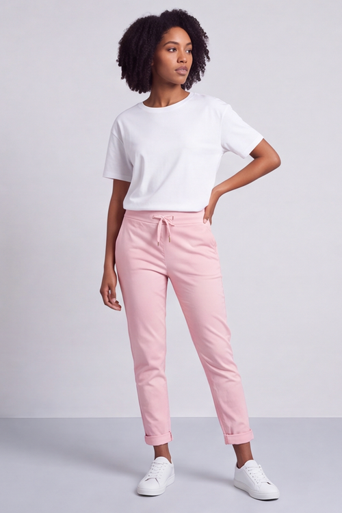 Yarwell Soft Pink Joggers - Image 5