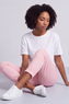 Yarwell Soft Pink Joggers