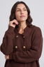 Belinda Knitted Cardigan Cocoa