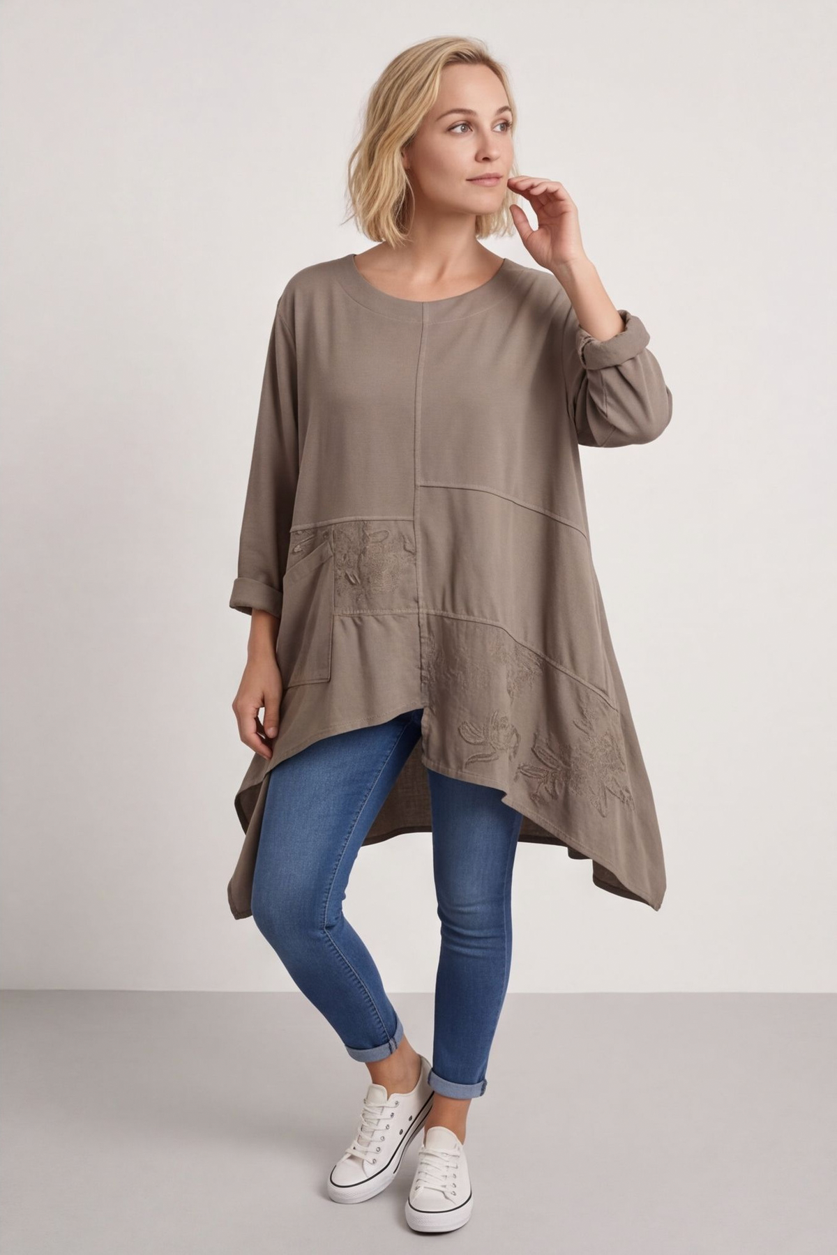 Berenice Cotton Top Mocha