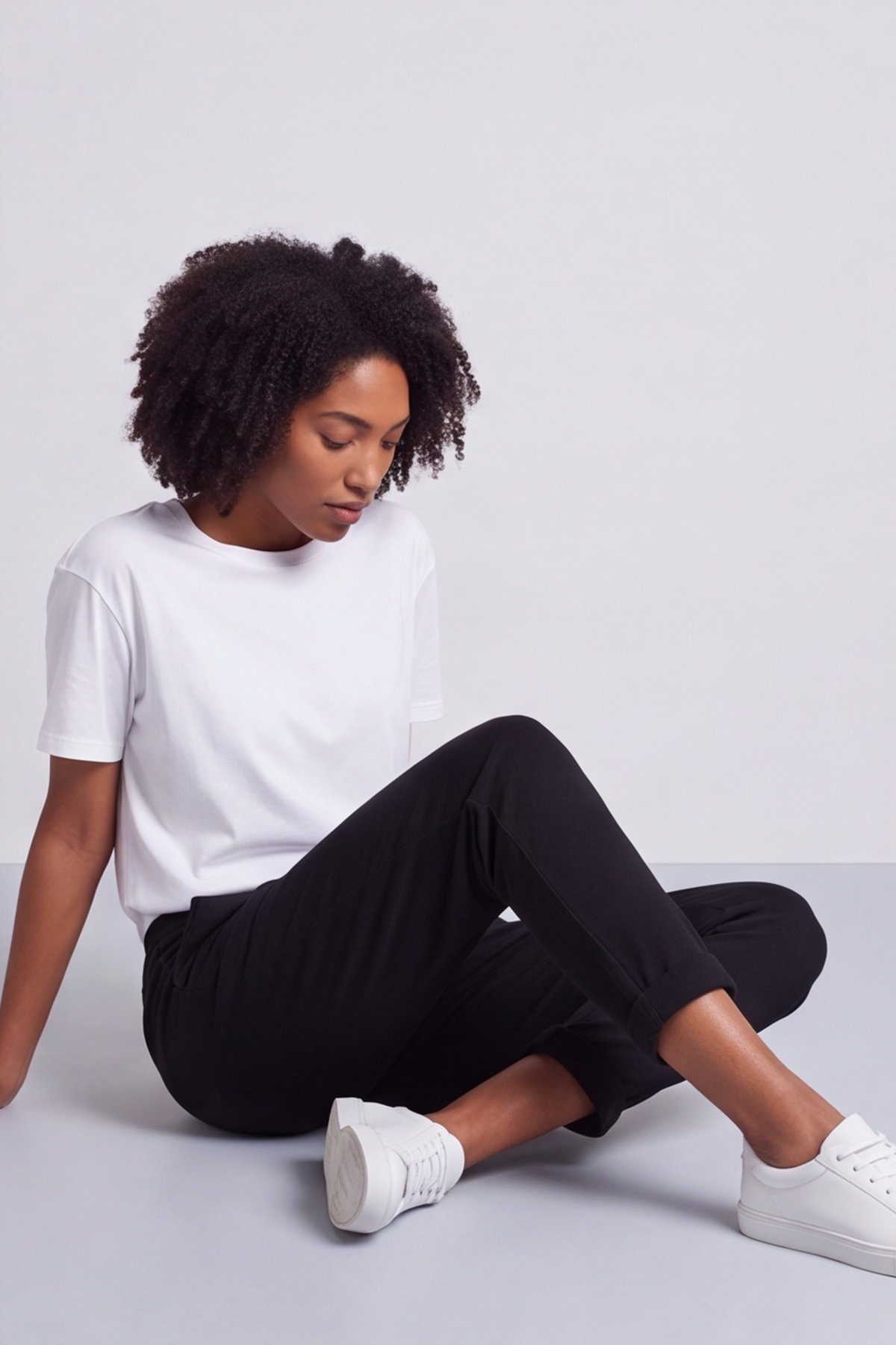 Yarwell Black Joggers
