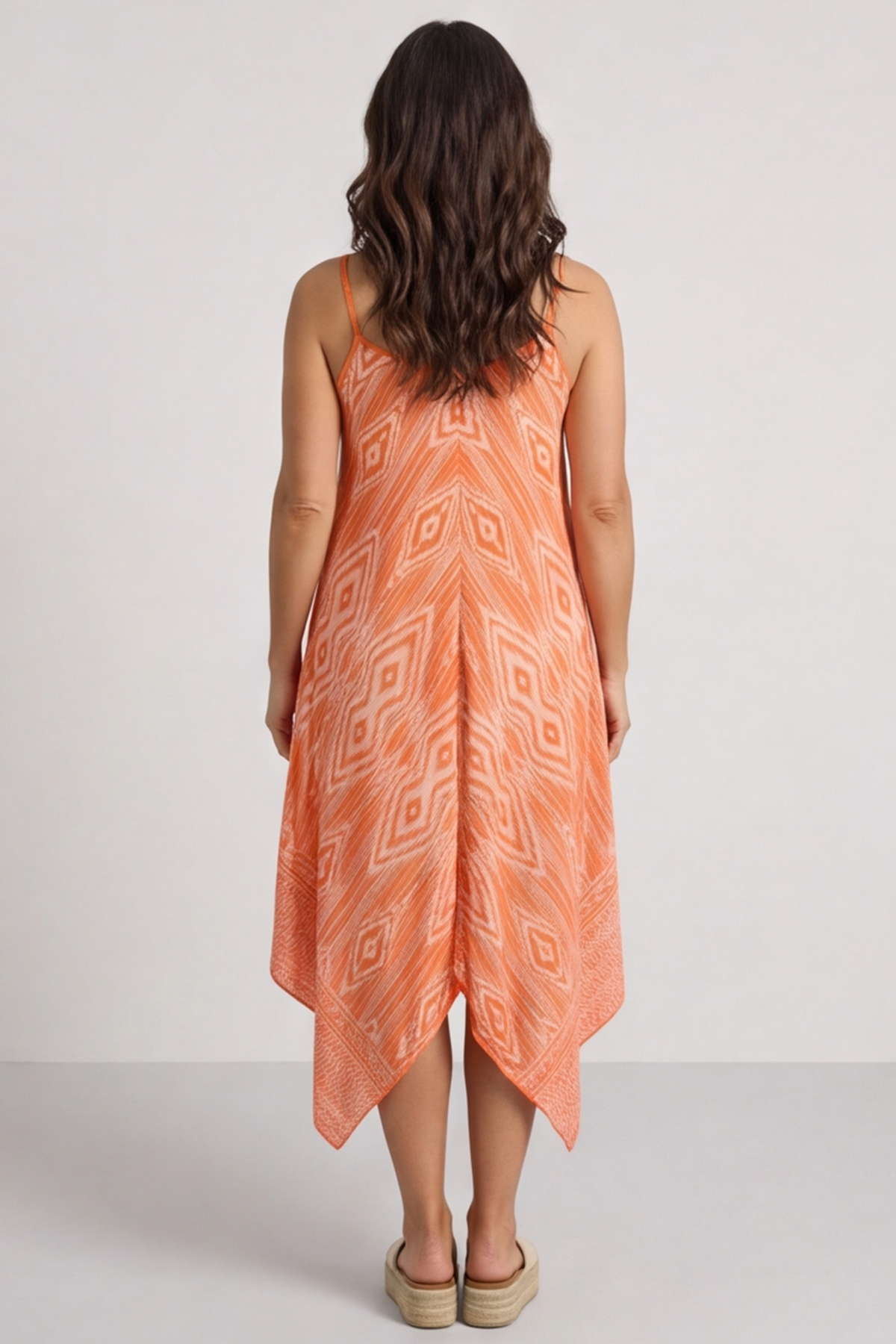 Bliss Print Dress Orange