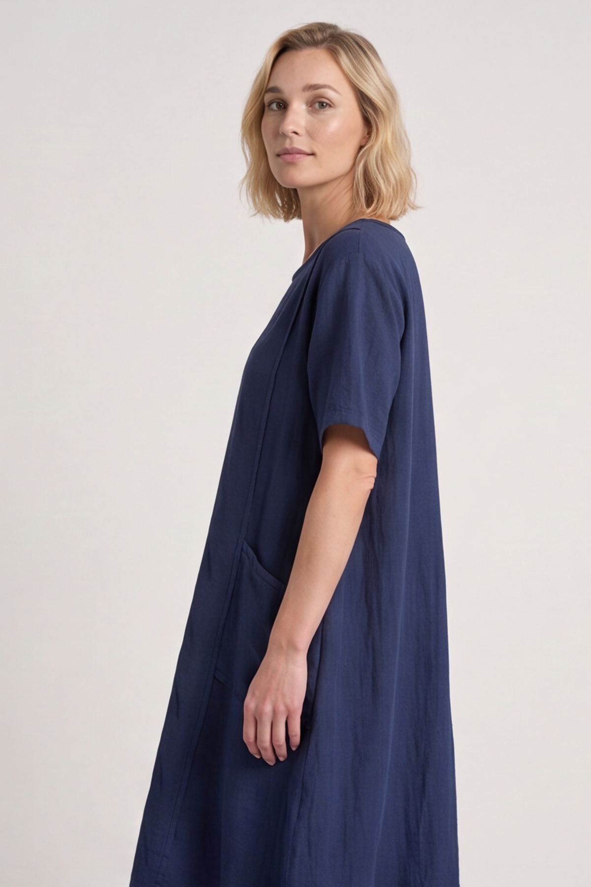 Amalfi Relaxed Navy Dress