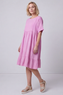 Anya Cotton Dress Fragola Pink