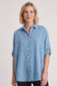 Valentina Broderie Blue Shirt