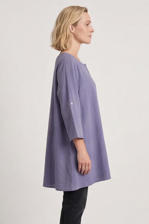 Florence Pocket Navy Tunic - Image 4