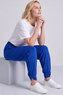 Jacinda Cotton Blue Trousers