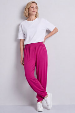 Jacinda Cotton Pink Trousers