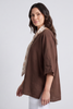 Lyra Cocoa Scarf Top