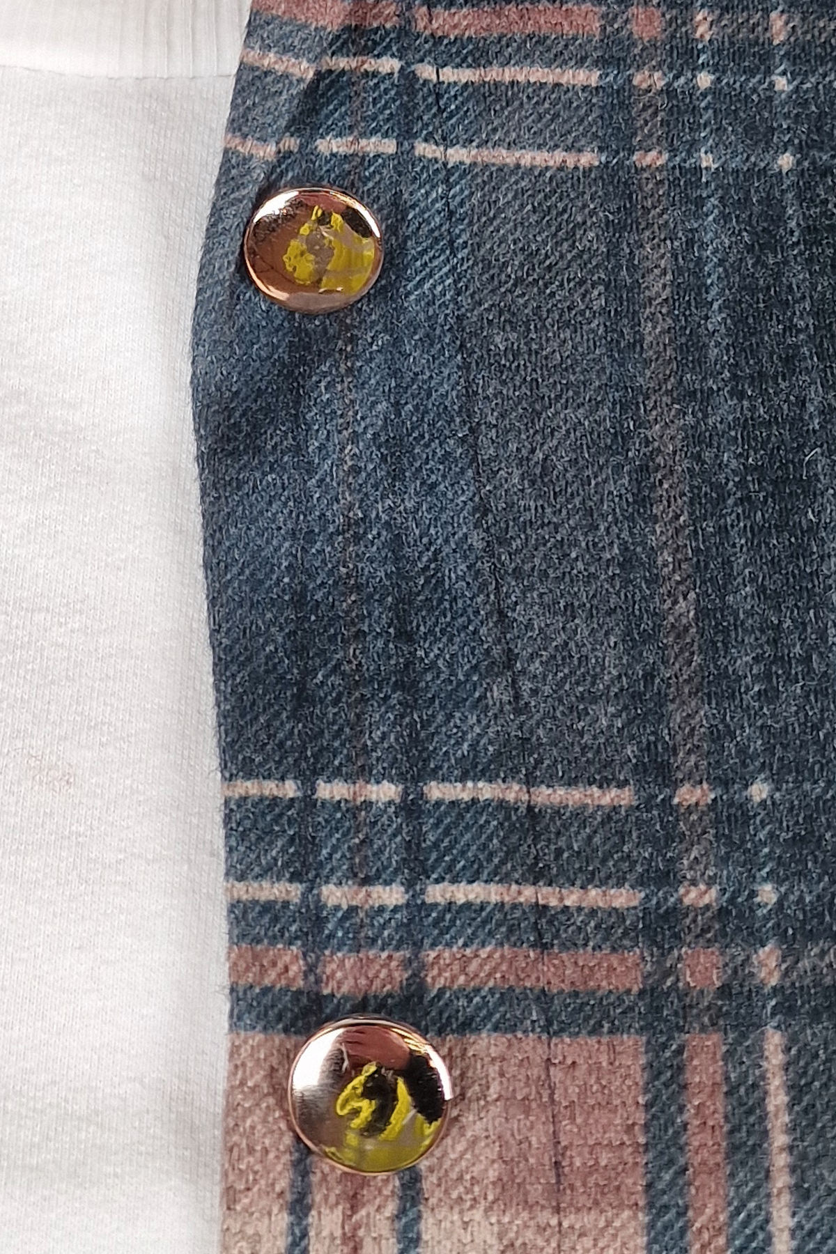 Calla Print Over Shirt Navy
