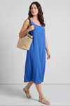 Camille Strap Dress Cobalt
