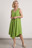 Charlene Sleeveless Dress Olive