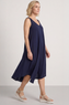 Charlene Sleeveless Dress Navy