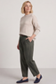 Charlie Belted Trousers Khaki