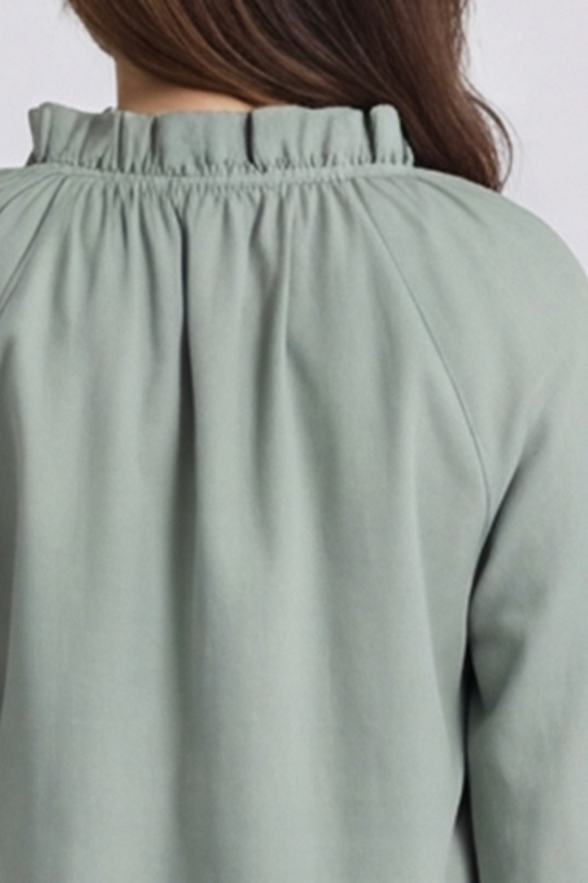 Charmaine Linen Top Khaki