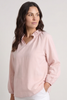 Charmaine Linen Top Pink