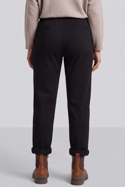 Colby Straight Leg Trousers Black - Image 4