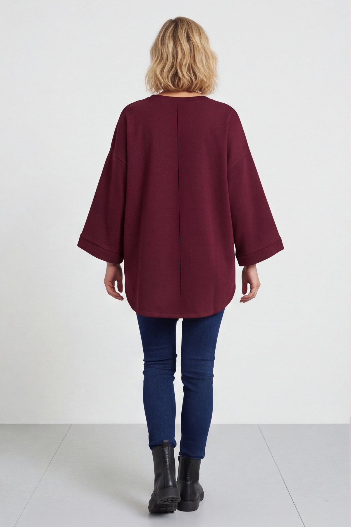 Corina Sweatshirt Wine