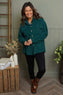 Tonya Needlecord Jacket Bottle Green