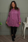 Layne Knitted Jumper Grape
