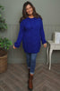Layne Knitted Jumper Cobalt