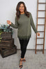 Chantelle Lace Detail Top Khaki
