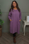 Simone Cotton Dress Light Purple