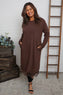 Merinda Lace Detail Dress Cocoa