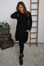 Elisa Pocket Knitted Tunic Black
