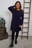 Elisa Pocket Knitted Tunic Navy