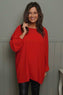 Salina Long Sleeve Top Red