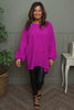 Salina Long Sleeve Top Berry