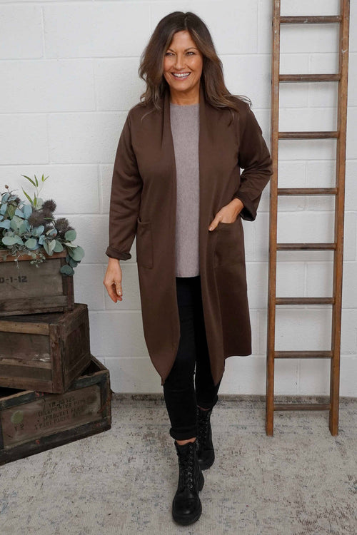 Christabel Jacket Cocoa - Image 2