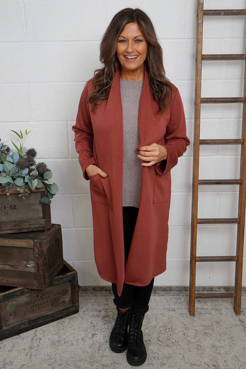 Christabel Jacket Burnt Orange - Image 1