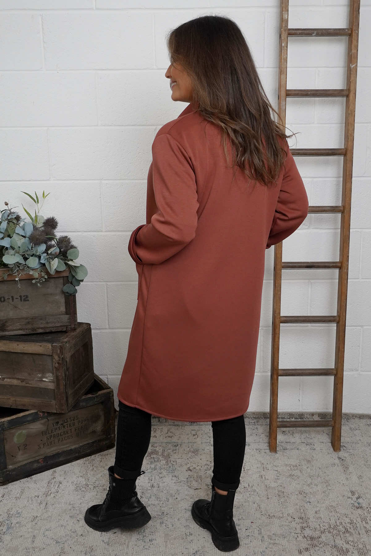 Christabel Jacket Burnt Orange