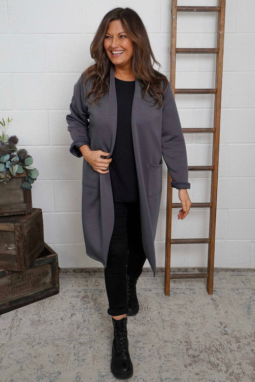 Christabel Jacket Mid Grey - Image 2