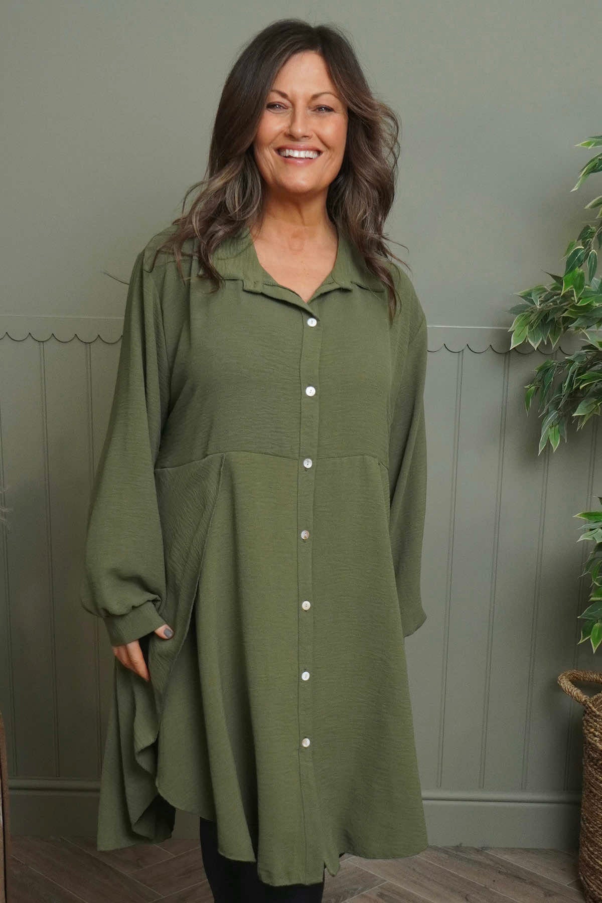 Eulalia Shirt Khaki