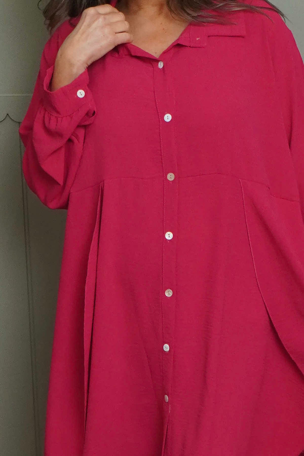 Eulalia Shirt Hot Pink