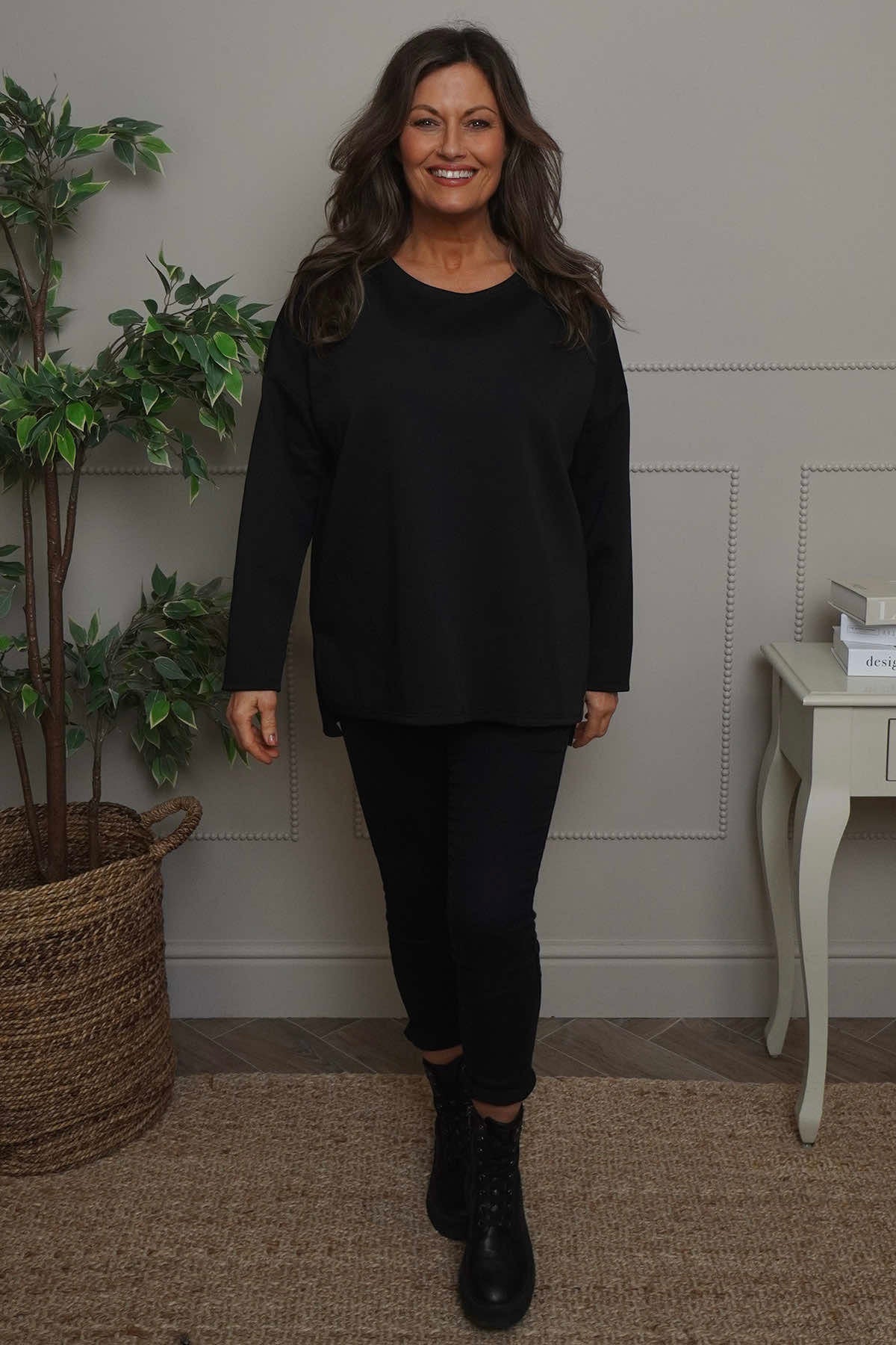 Esra Top Black