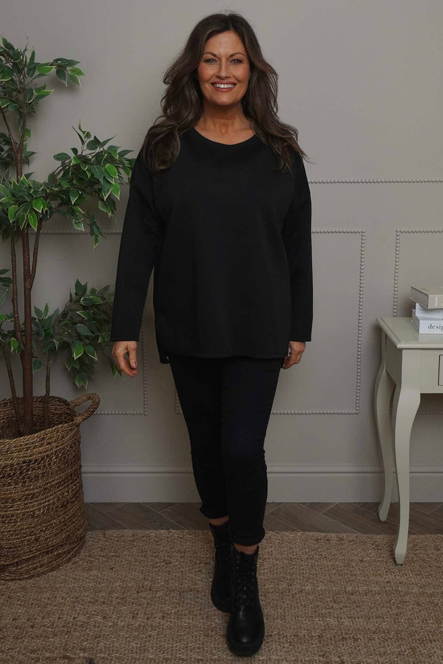 Esra Top Black