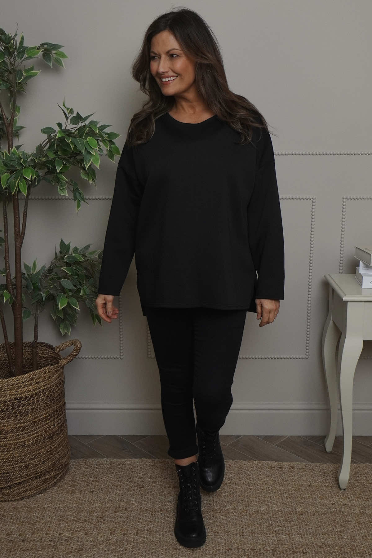 Esra Top Black