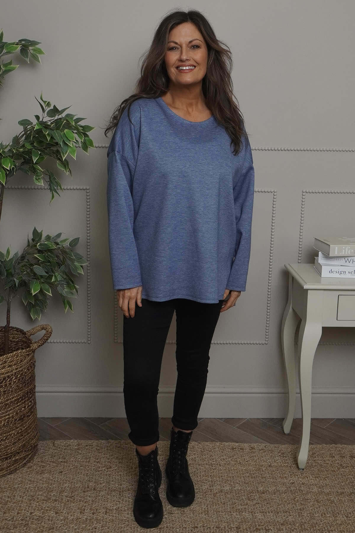 Esra Top Blue
