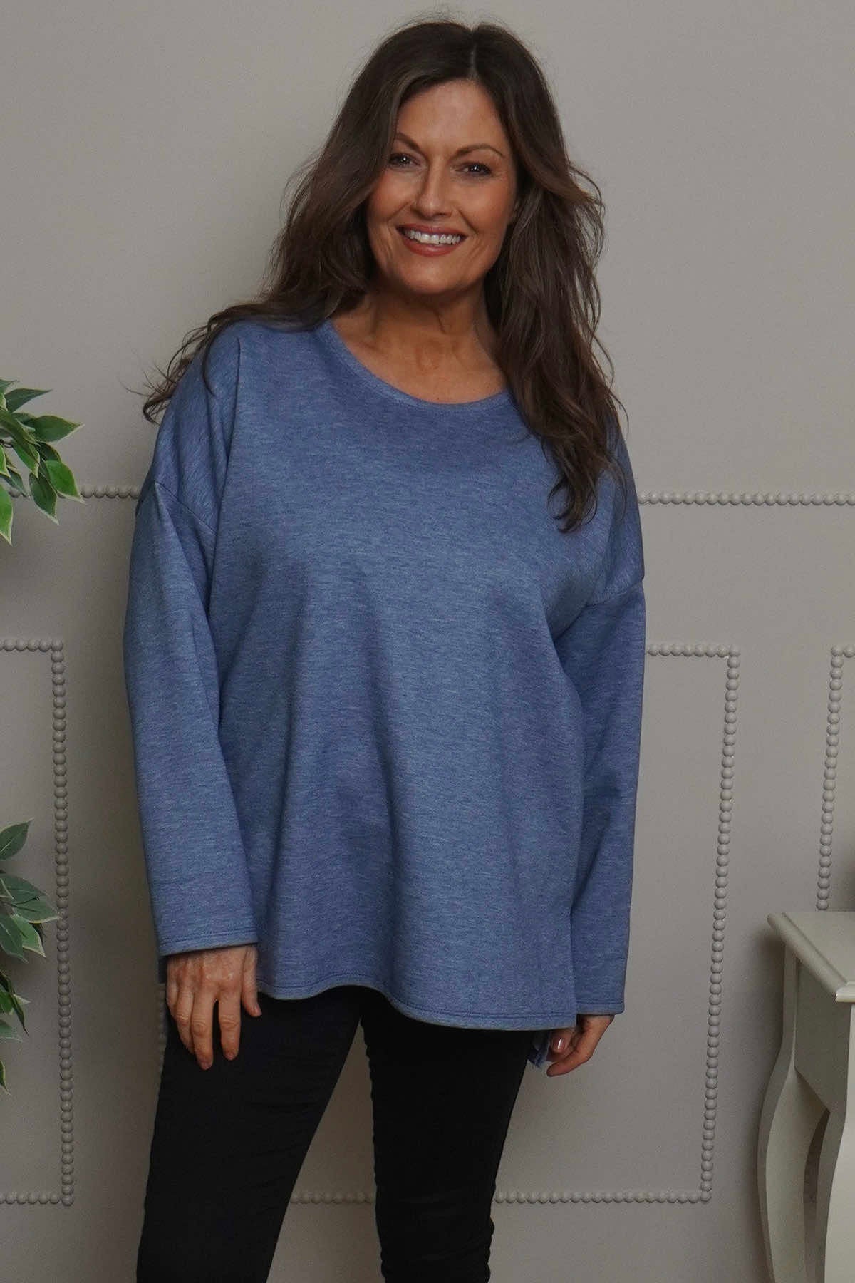 Esra Top Blue
