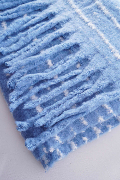 Abigail Scarf Blue - Image 4