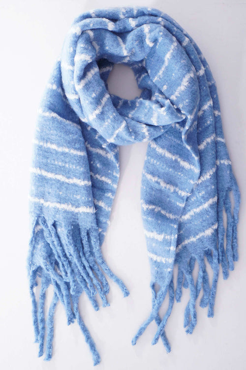 Abigail Scarf Blue - Image 2