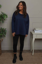Esra Top Navy Navy - Esra Top Navy