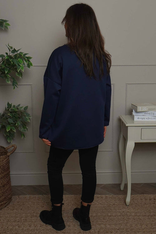 Esra Top Navy - Image 4