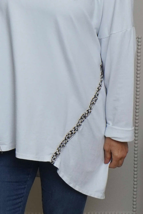 Edwina Cotton Top White - Image 3