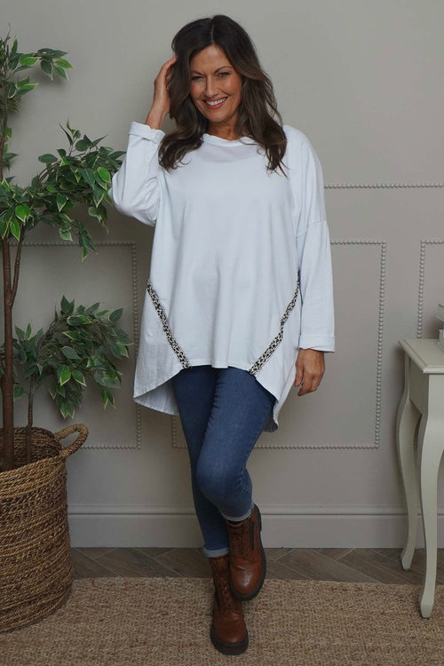 Edwina Cotton Top White - Image 1